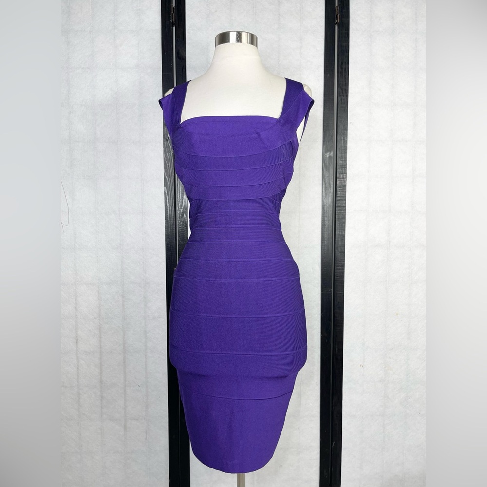 Herve leger  Purple Women's Dress. M